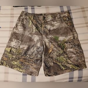 Men's Gander Mountain Guide Series Woodland Cargo Shorts Size XL